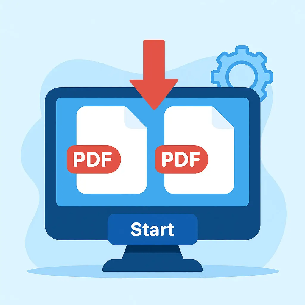 ابزار آنلاین ادغام فایل‌های PDF